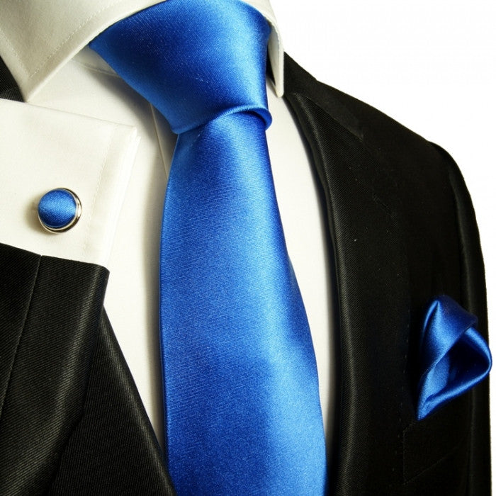 Royal Blue Silk Tie